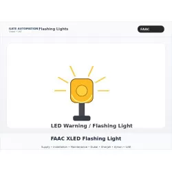 FAAC XLED Flashing Light