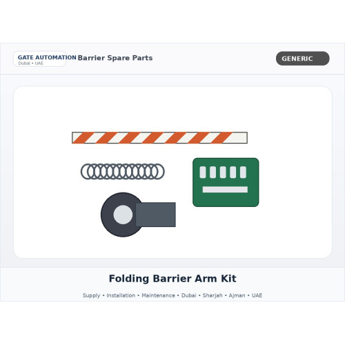 Folding Barrier Arm Kit Folding Barrier Arm Kit