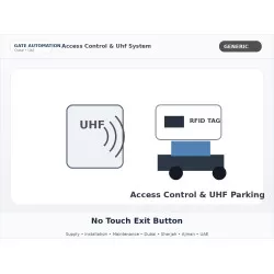 No Touch Exit Button