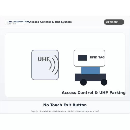 No Touch Exit Button