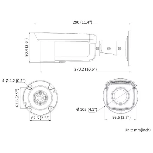 Hikvision DS-2CD2T46G2-4I 4MP AcuSense Fixed Bullet Network Camera Hikvision DS-2CD2T46G2-4I 4MP AcuSense Fixed Bullet Network Camera