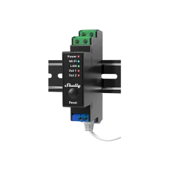 Shelly Pro 2PM DIN-Rail Dual Relay with Power Metering