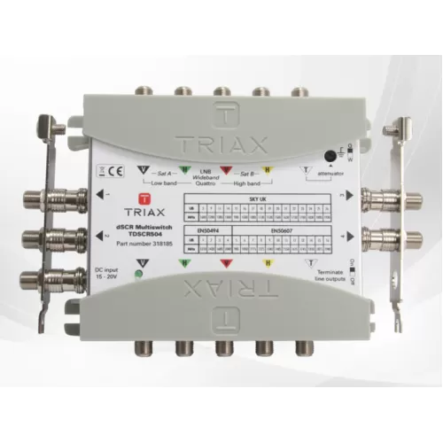 TRIAX TdSCR 504 5-Input 4-Subscriber Multiswitch
