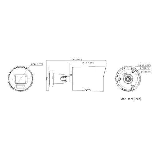 Hikvision DS-2CD2046G2H-I2U/SL 4MP AcuSense Active Deterrence Bullet Camera Hikvision DS-2CD2046G2H-I2U/SL 4MP AcuSense Active Deterrence Bullet Camera