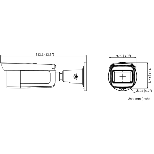 Hikvision DS-2CD2643G2-IZS 4MP AcuSense Motorized Varifocal Bullet Camera