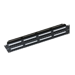 D-Link NPP-C61BLK481 Cat6 UTP 48-Port Loaded Patch Panel D-Link NPP-C61BLK481 Cat6 UTP 48-Port Loaded Patch Panel