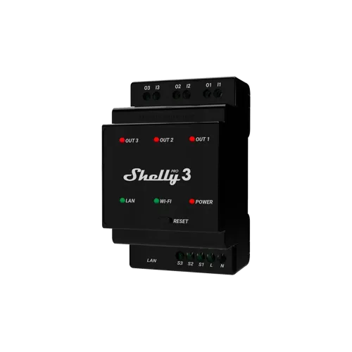 Shelly Pro 3 Smart Switch / Relay