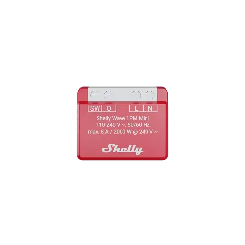Shelly Wave 1PM Smart Switch / Relay