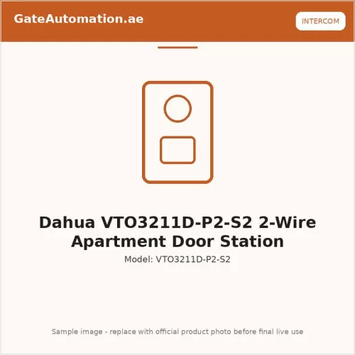 Dahua VTO3211D-P2 Outdoor Intercom Station