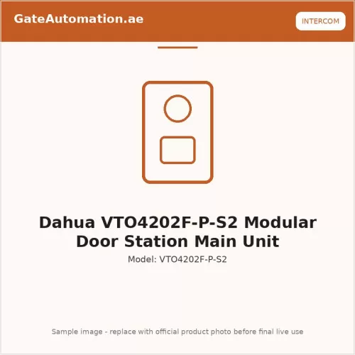 Dahua VTO4202F-P Modular Outdoor Station Main Unit