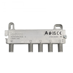 Televes 519504 F 4-Way Splitter 5–2400 MHz