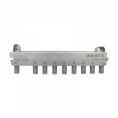 Televes 519508 F 8-Way Splitter 5–2400 MHz
