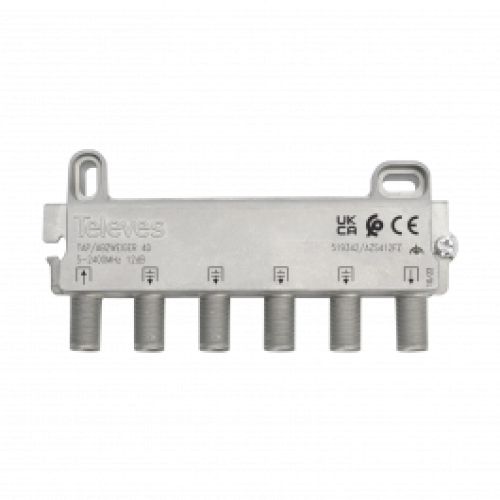 Televes 519342 F 4-Way Tap 12 dB
