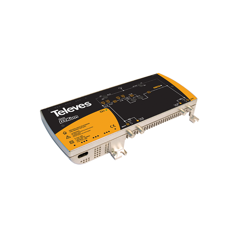 Televes 533501 DTKom SMATV Line Broadband Amplifier