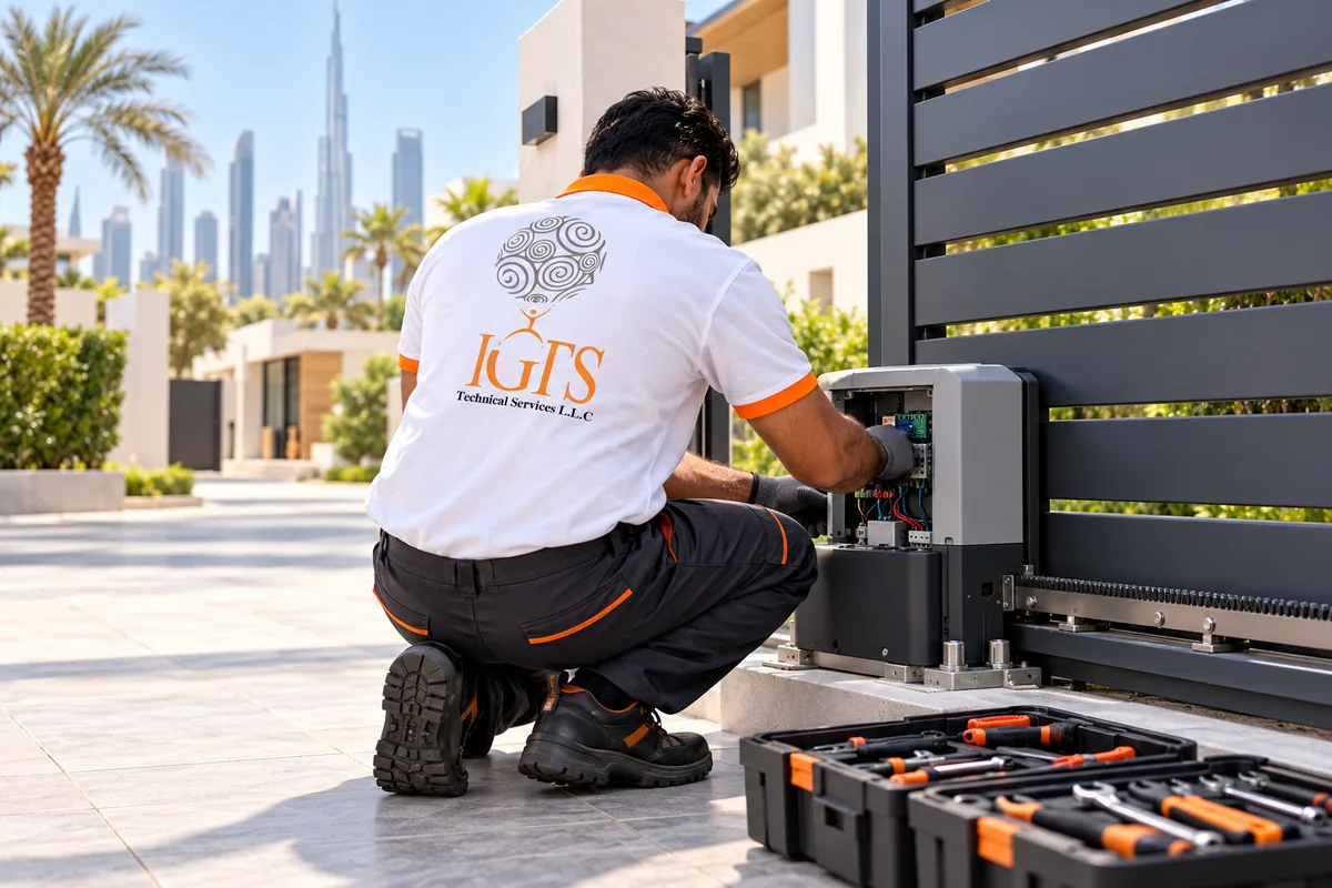 Swing Gate Motor Installation, Repair & Maintenance in Dubai