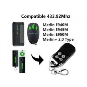Merlin M842 Mini Hand Transmitter with Dashboard Mounting for UAE